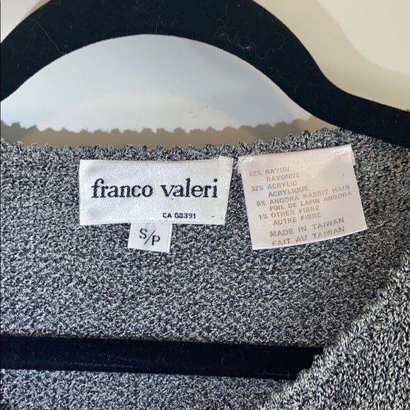 Franco Valeri Vintage Abstract Pink Sweater - Picture 5 of 6